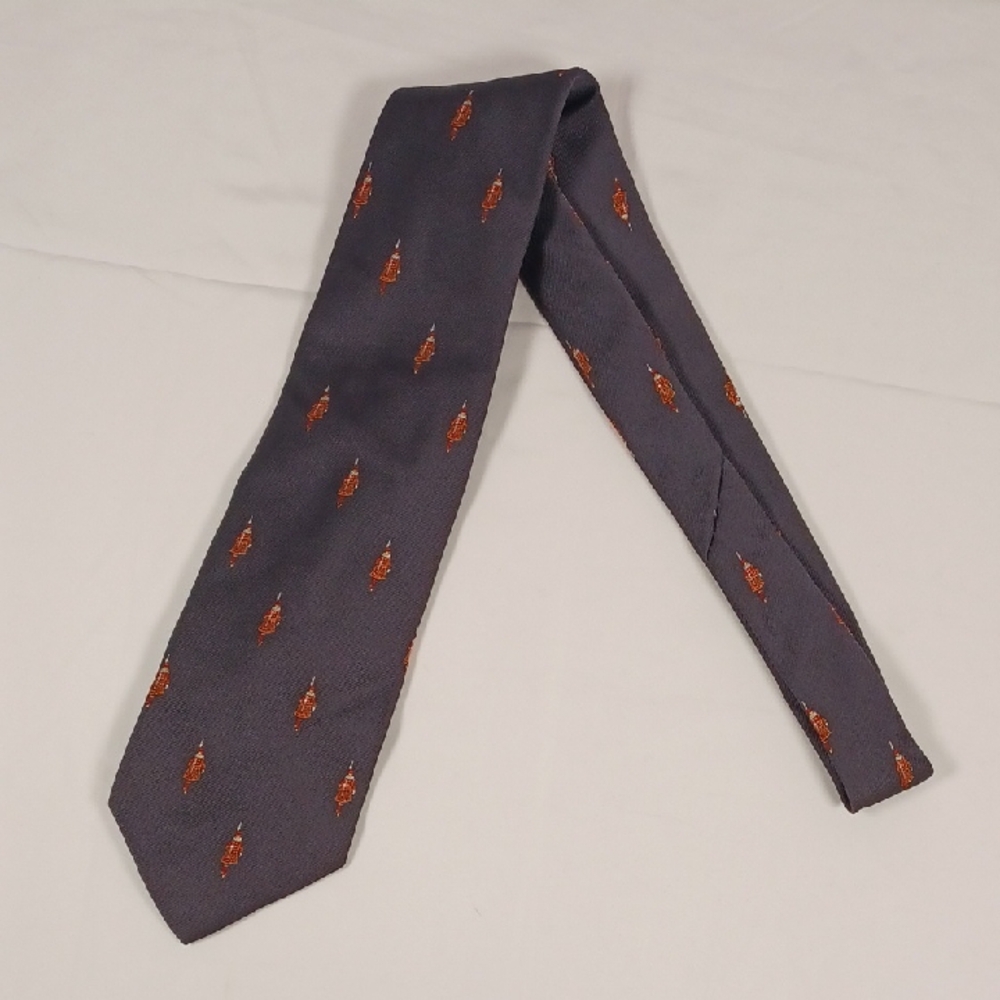 Berkley Cravats Gray Beefeaters Tie Regular Wide